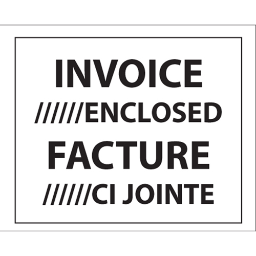 Packing List Envelopes, 4" L x 5" W, Backloading Style The Estey Group