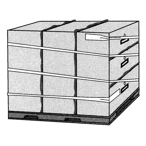 Ruban extensible, &eacute;paisseur 5 mils, 38,1 mm (1-1/2") x 55 m (180')  The Estey Group