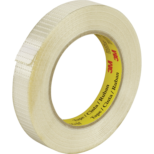 Scotch&reg; Bi-Directional Filament Tape 8959, 5.7 mils Thick, 19 mm (3/4") x 50 m (164')  The Estey Group