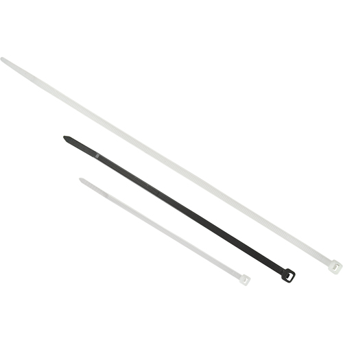 Contractor-grade Cable Ties, 24" Long, 175LBS Tensile Strength, Natural The Estey Group