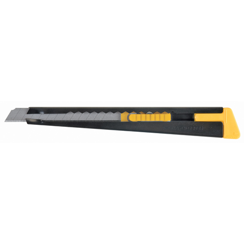 Couteau d'usage g&eacute;n&eacute;ral ATK600, 9 mm, Acier au carbone, Prise en Plastique The Estey Group