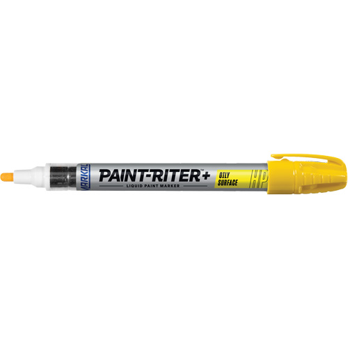 Paint-Riter&reg; + Oily Surface Marker, Liquid, Yellow The Estey Group