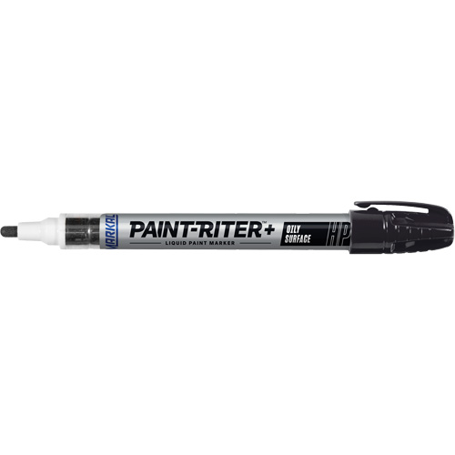 Paint-Riter&reg; + Oily Surface Marker, Liquid, Black The Estey Group