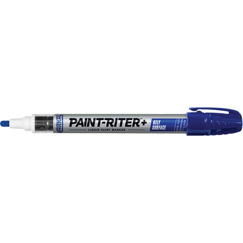 Paint-Riter&reg; + Oily Surface Marker, Liquid, Blue The Estey Group