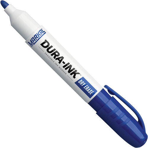 Dura-Ink&reg; Dry Erase Ink Markers, Blue, Bullet Tip The Estey Group