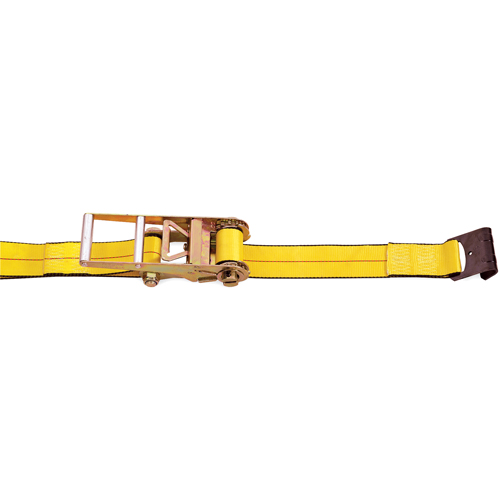 Ratchet Straps, Flat Hook, 3" W x 30' L, 5400 lbs. (2450 kg) Working Load Limit The Estey Group