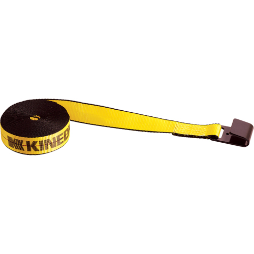 Winch Straps, Flat Hook, 2" W x 30' L, 3335 lbs. (1513 kg) Working Load Limit The Estey Group