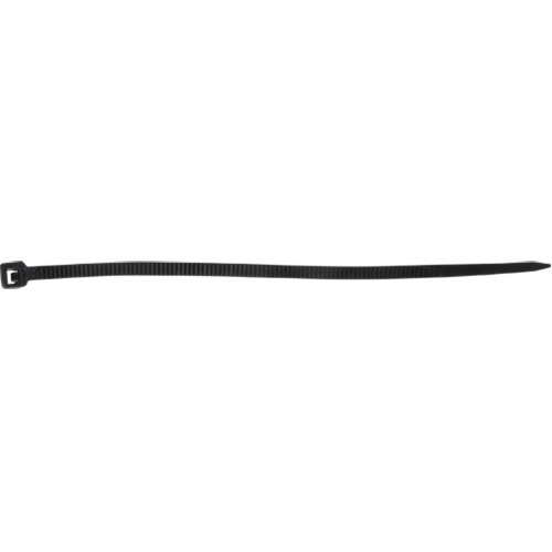 Attaches de c&acirc;bles, Longueur 4", R&eacute;sistance &agrave; la traction 18 lb, Noir The Estey Group