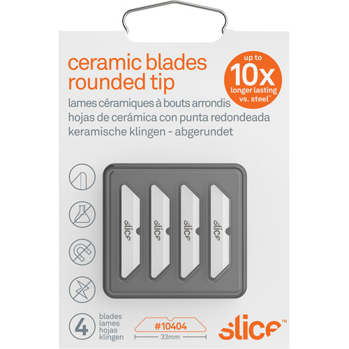 Replacement Rounded Tip Box Cutter Blade, Single Style The Estey Group