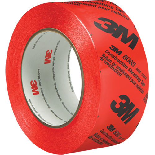 Ruban de rev&ecirc;tement pour la construction 8088, 60 mm (2-3/8") x 66 m (216'), Rouge The Estey Group