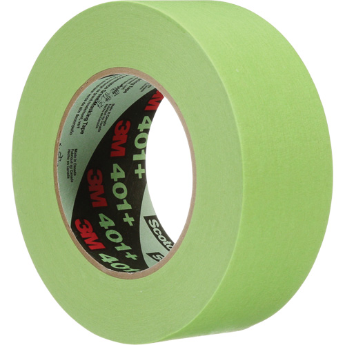 401+ High Performance Masking Tape, 48 mm (2") x 54.8 m (180'), Green The Estey Group