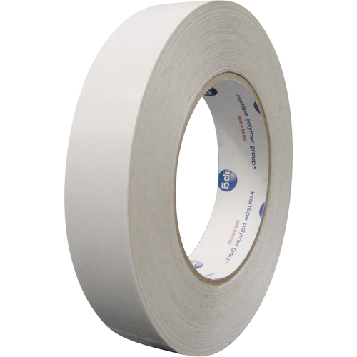 Ruban double face sp&eacute;cialis&eacute; en PVC non plastifi&eacute;, 19 mm (3/4") x 54,8 m (180'), Blanc The Estey Group