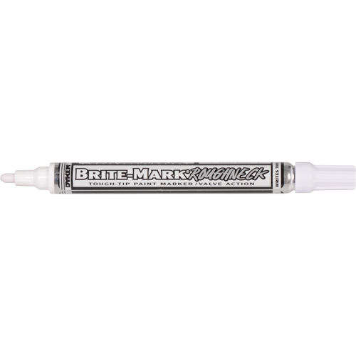 Marqueur RoughNeck Brite-Mark, Liquide, Blanc The Estey Group
