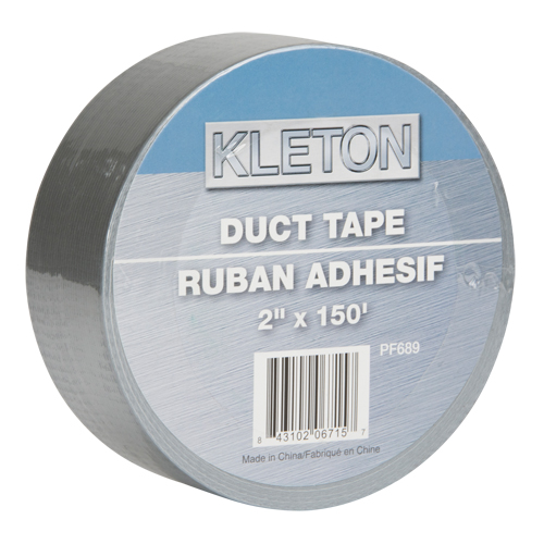 Ruban adh&eacute;sif de cat&eacute;gorie utilitaire, 6 mils, Argent, 50 mm (2") x 45 m (148') The Estey Group