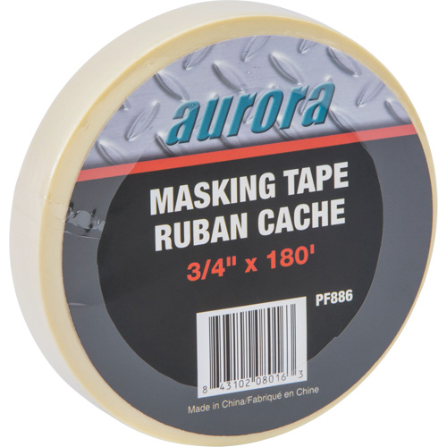 General Purpose Masking Tape, 18 mm (3/4") x 55 m (180'), Beige The Estey Group