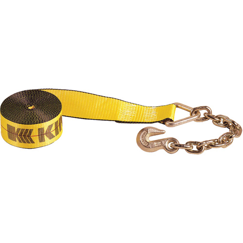 Winch Strap with Chain Anchor The Estey Group