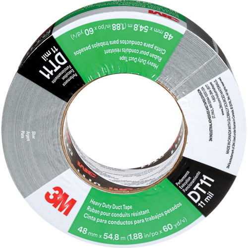 Ruban adh&eacute;sif robuste DT11, 11 mils, Argent, 48 mm (2") x 55 m (180') The Estey Group