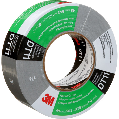 Ruban adh&eacute;sif robuste DT11, 11 mils, Argent, 48 mm (2") x 55 m (180') The Estey Group
