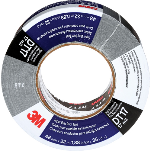 Ruban adh&eacute;sif super robuste DT17, 17 mils, Noir, 48 mm (2") x 32 m (105') The Estey Group