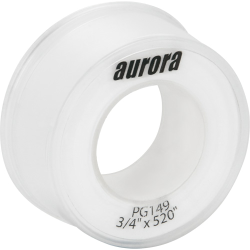 Ruban d'&eacute;tanch&eacute;it&eacute; en t&eacute;flon, 520" lo x 3/4" la, Blanc The Estey Group