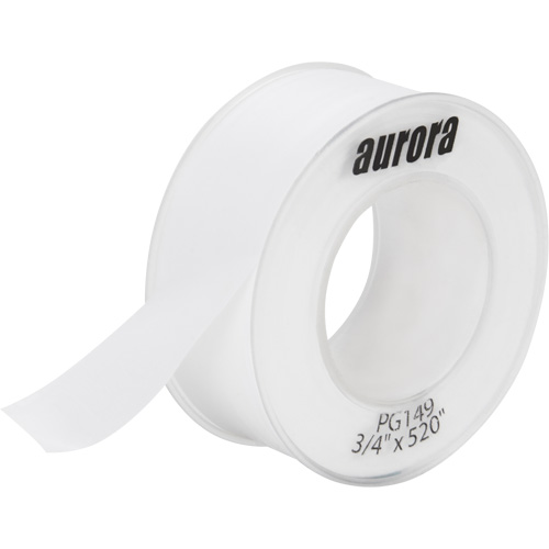 Ruban d'&eacute;tanch&eacute;it&eacute; en t&eacute;flon, 520" lo x 3/4" la, Blanc The Estey Group