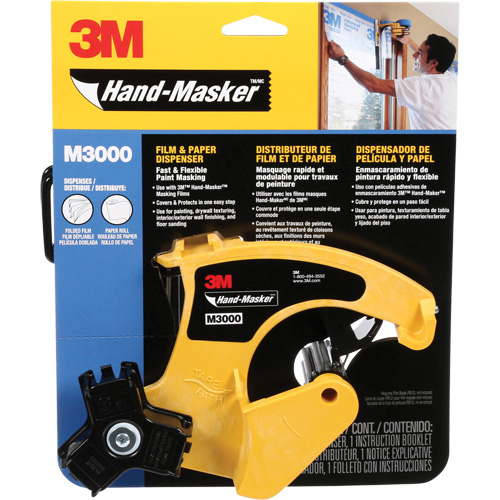 Hand Masker Dispenser, Heavy Duty, Fits Tape Width Of 51 mm (2") The Estey Group
