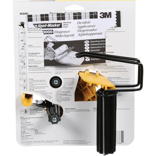 Hand Masker Dispenser, Heavy Duty, Fits Tape Width Of 51 mm (2") The Estey Group