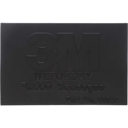 Wetordry Rubber Squeegee, 4-1/4" L x 2-3/4" W The Estey Group