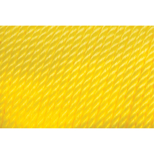 Corde jaune tress&eacute;e 1/4", Polypropyl&egrave;ne, 1300' The Estey Group