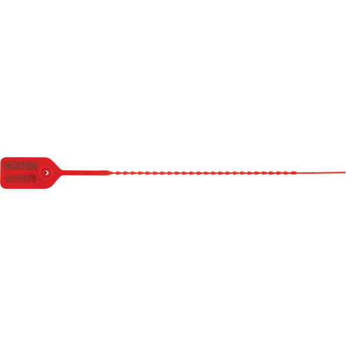 Standard-Duty Security Seal, 9", Plastic, Pull-Through The Estey Group