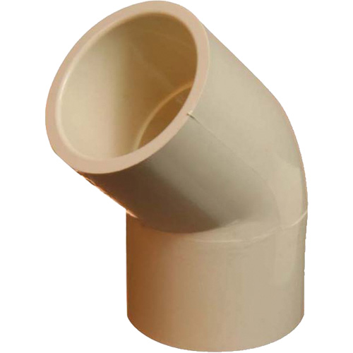 Raccord coude 45° Flowguard Gold, Standard, PVC-C, 1/2" The Estey Group
