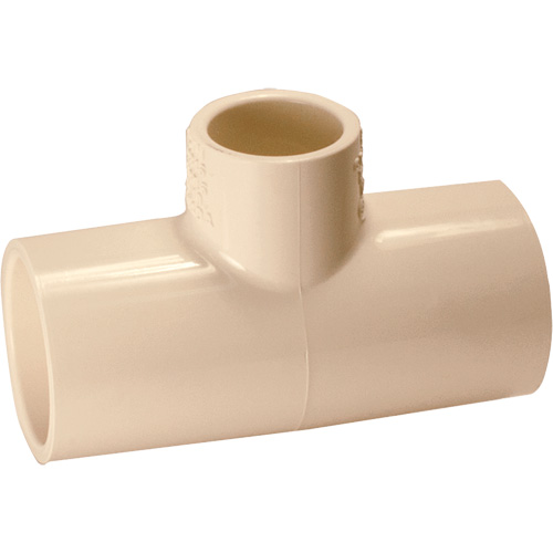 Raccord en T Flowguard Gold, R&eacute;ducteur, PVC-C, 1" x 1/2" x 1/2" The Estey Group