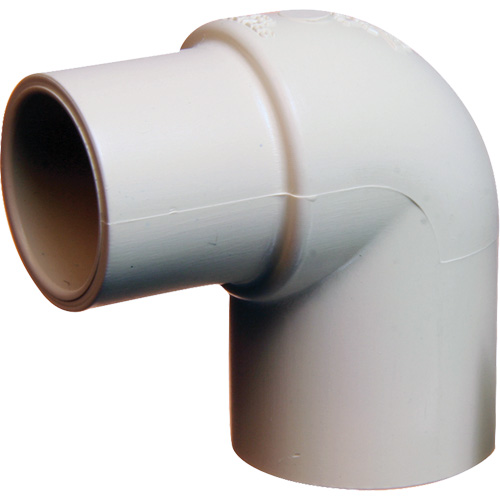 Raccord coude 90° m&acirc;le et femelle Flowguard Gold, Chantepleure x noeud, PVC-C, 1/2" The Estey Group