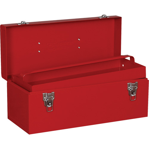 Utility Tool Box, 7" D x 16" W x 7-1/2" H, Red The Estey Group