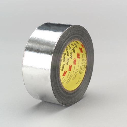 High-Temperature Aluminum Foil/Glass Cloth Tape, 12 mm (1/2") W x 33 m (108') L The Estey Group