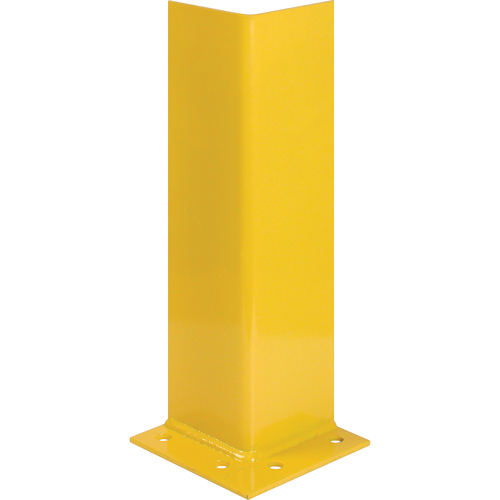 Upright Protectors, Steel, 7" W x 7" D x 12" H, Safety Yellow The Estey Group