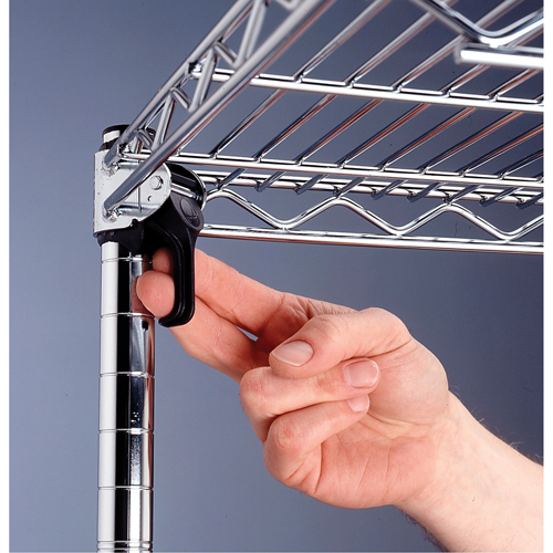 Super Adjustable Super Erecta Shelf&reg;, 5 Tiers, 36" W x 86-5/8" H x 24" D The Estey Group