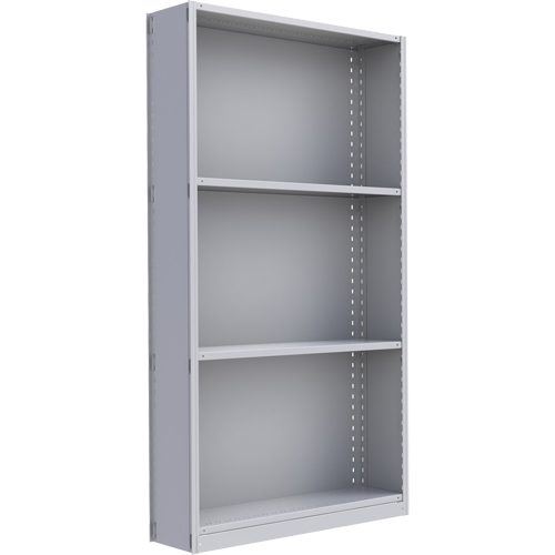 &eacute;l&eacute;ment de rayonnage Interlok, Acier, Sans boulons, Capacit&eacute; 450 lb, 48" la x 88" h x 24" p The Estey Group