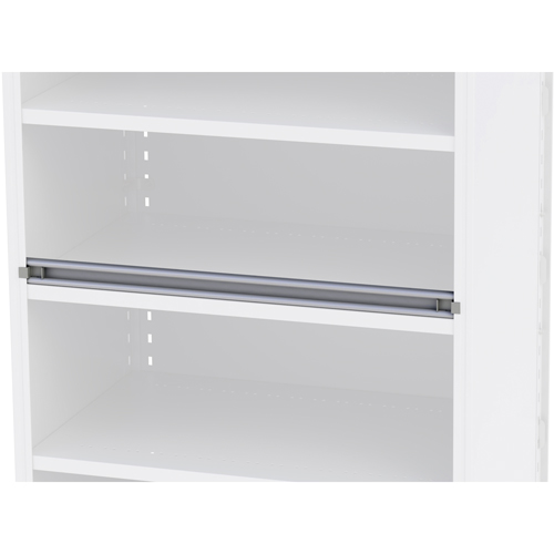 Façade pour rangement de bacs pour rayonnage enclenchable Interlok The Estey Group