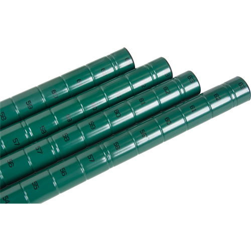Heavy-Duty Green Epoxy Finish Wire Shelving Post The Estey Group