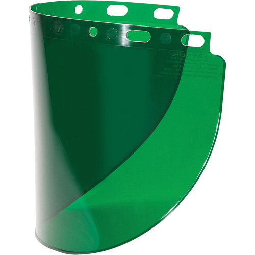 Fibre-Metal&reg; Wideview Faceshield Visor, Propionate, Green Tint The Estey Group