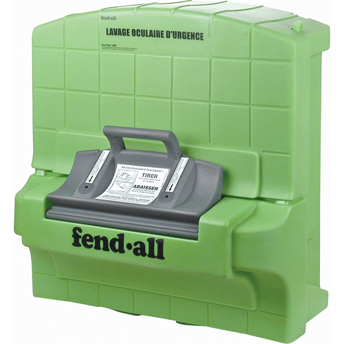 French Instructions for Fendall Pure Flow 1000&reg; Eyewash Station, Gravity-Fed, 7 gal. Capacity, Meets ANSI Z358.1 The Estey Group