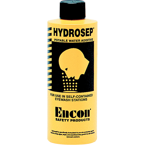 Hydrosep&reg; Water Treatment Additive for Self-Contained Pressurized Eyewash Station, 8 oz. The Estey Group