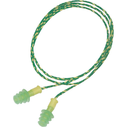 Bouchons d'oreilles Fusion de Howard Leight, Vrac - Boîte, Petit, Avec cordon The Estey Group