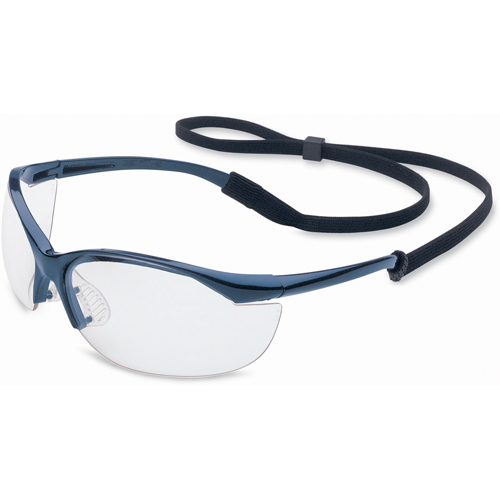 Uvex&reg; Vapor Safety Glasses, Clear Lens, Anti-Scratch, ANSI Z87+/Meets/Exceeds CSA Z94.3 The Estey Group