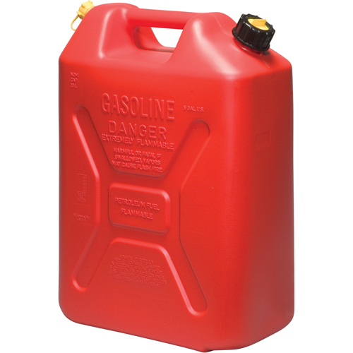 Jerry Cans, 5.3 US gal./20.06 L, Red, CSA Compliant/ULC The Estey Group
