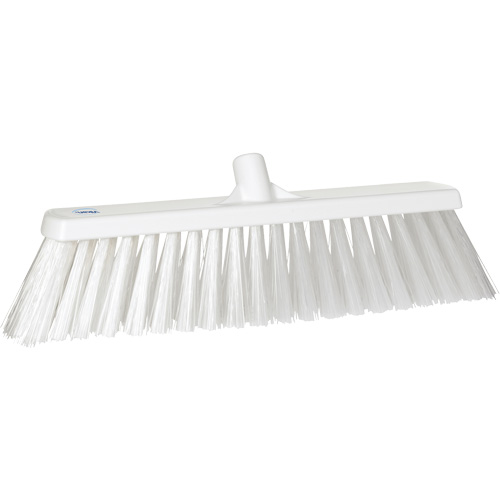 Large Particle Push Broom Head, 2-1/2", Polyester, White The Estey Group