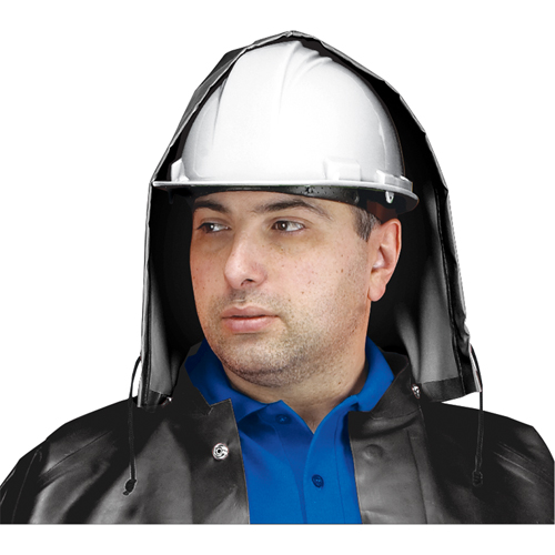 Capuchon imperm&eacute;able SBR Vulcan, Taille unique, Noir, Caoutchouc The Estey Group