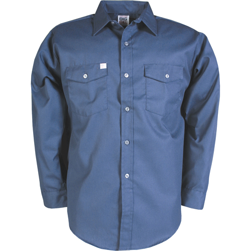 Chemises de travail, Hommes, Petit, Bleu marine The Estey Group