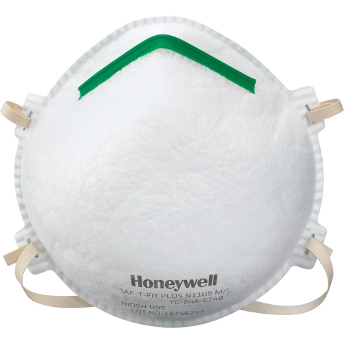 Respirateurs contre les particules Saf-T-Fit Plus N1105, N95, Certifi&eacute; NIOSH, Petit The Estey Group